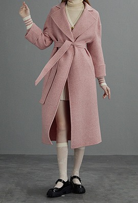 리만 핑크 코트