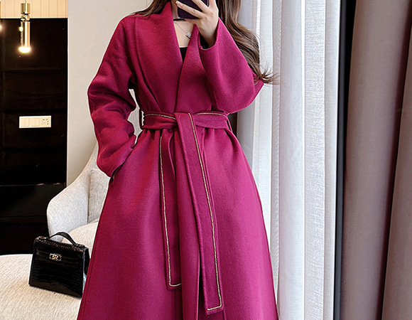 ★주문폭주★릴리 핑크 코트