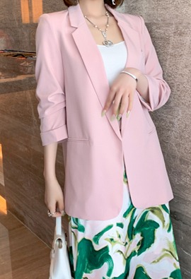 ★주문폭주★메릴린 핑크 자켓